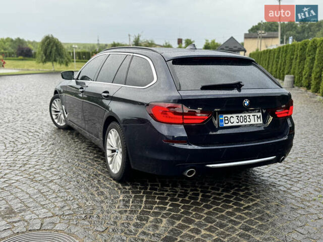 Синій БМВ 5 Серія, об'ємом двигуна 2 л та пробігом 245 тис. км за 22900 $, фото 16 на Automoto.ua