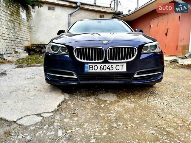 Синий БМВ 5 Серия, объемом двигателя 2 л и пробегом 375 тыс. км за 18900 $, фото 4 на Automoto.ua