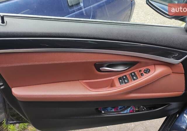 Синий БМВ 5 Серия, объемом двигателя 2 л и пробегом 140 тыс. км за 12300 $, фото 6 на Automoto.ua