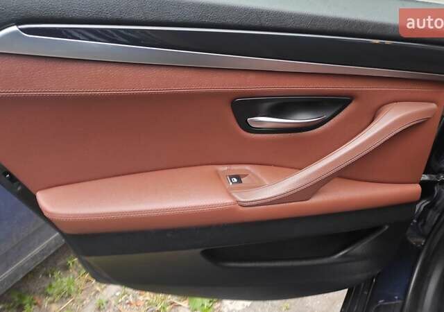 Синий БМВ 5 Серия, объемом двигателя 2 л и пробегом 140 тыс. км за 12300 $, фото 4 на Automoto.ua