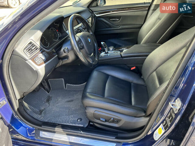 Синий БМВ 5 Серия, объемом двигателя 3 л и пробегом 227 тыс. км за 22500 $, фото 5 на Automoto.ua