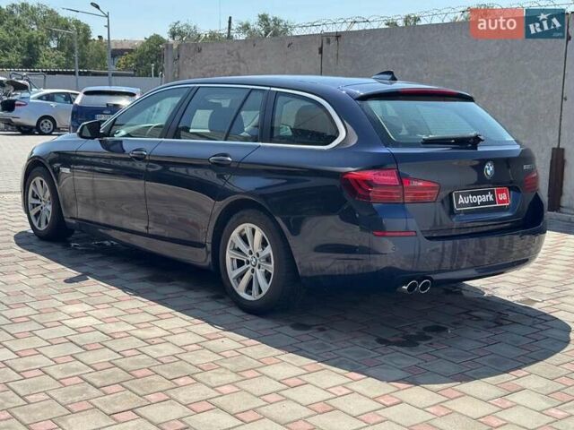 Синий БМВ 5 Серия, объемом двигателя 2 л и пробегом 137 тыс. км за 16440 $, фото 2 на Automoto.ua