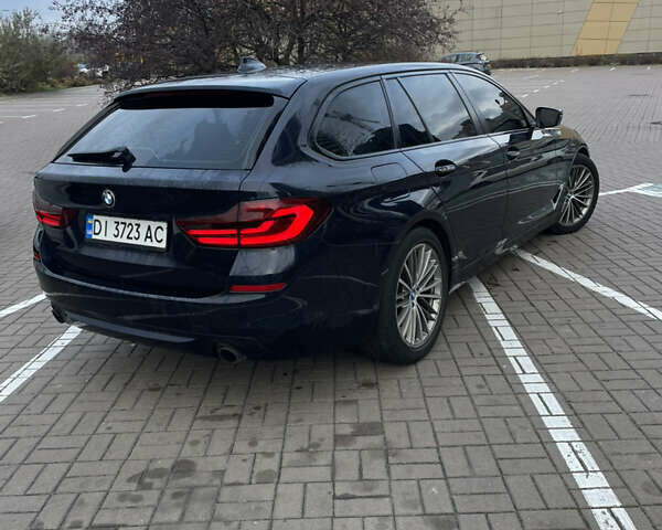 Синий БМВ 5 Серия, объемом двигателя 2 л и пробегом 164 тыс. км за 17600 $, фото 5 на Automoto.ua