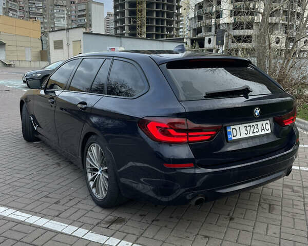 Синий БМВ 5 Серия, объемом двигателя 2 л и пробегом 164 тыс. км за 17600 $, фото 2 на Automoto.ua