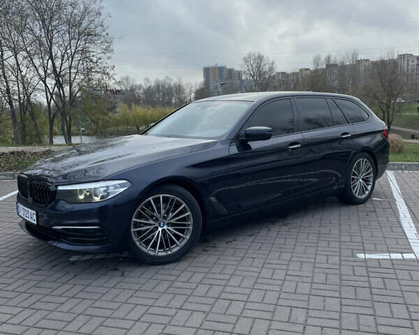 Синий БМВ 5 Серия, объемом двигателя 2 л и пробегом 164 тыс. км за 17600 $, фото 1 на Automoto.ua