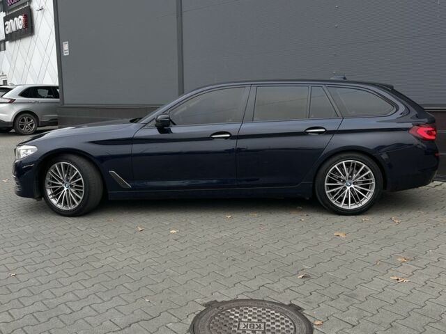 Синий БМВ 5 Серия, объемом двигателя 2 л и пробегом 164 тыс. км за 15999 $, фото 1 на Automoto.ua