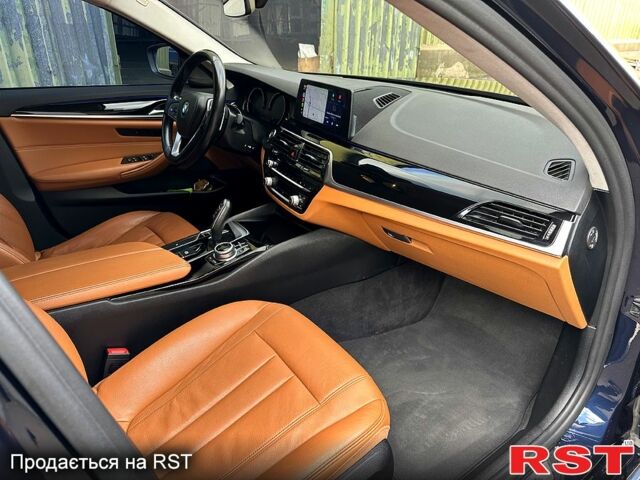 Синій БМВ 5 Серія, об'ємом двигуна 2 л та пробігом 198 тис. км за 26500 $, фото 6 на Automoto.ua