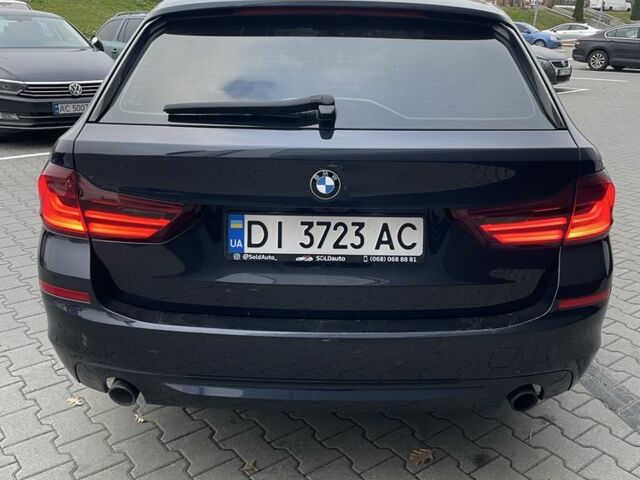 Синий БМВ 5 Серия, объемом двигателя 2 л и пробегом 164 тыс. км за 15999 $, фото 3 на Automoto.ua