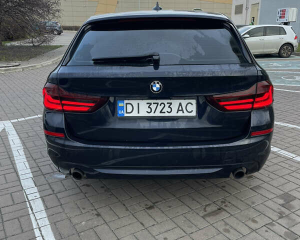 Синий БМВ 5 Серия, объемом двигателя 2 л и пробегом 164 тыс. км за 17600 $, фото 3 на Automoto.ua