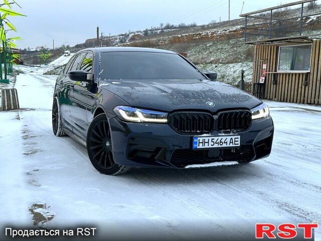 Синій БМВ 5 Серія, об'ємом двигуна 2 л та пробігом 198 тис. км за 26500 $, фото 1 на Automoto.ua