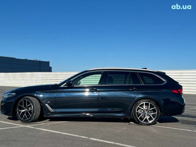 Синий БМВ 5 Серия, объемом двигателя 2 л и пробегом 190 тыс. км за 32790 $, фото 3 на Automoto.ua