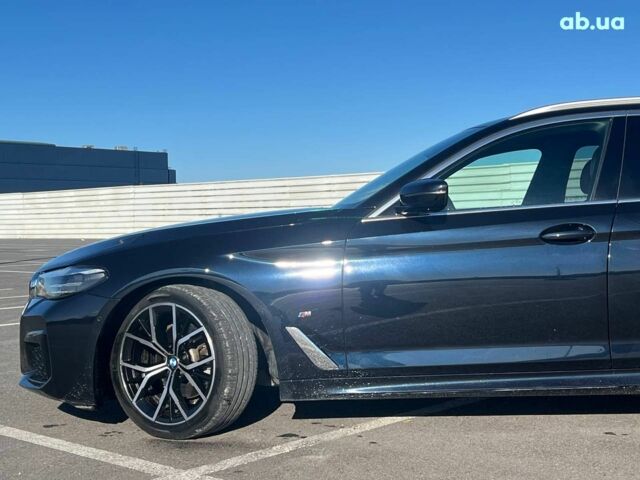 Синий БМВ 5 Серия, объемом двигателя 2 л и пробегом 190 тыс. км за 32790 $, фото 2 на Automoto.ua