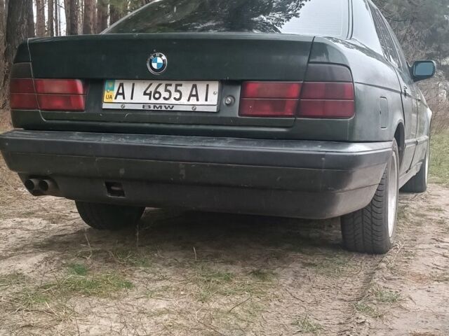 Зеленый БМВ 5 Серия, объемом двигателя 2.5 л и пробегом 304 тыс. км за 2500 $, фото 1 на Automoto.ua