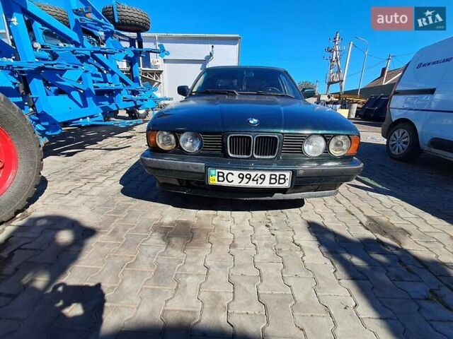 Зеленый БМВ 5 Серия, объемом двигателя 2.5 л и пробегом 312 тыс. км за 3100 $, фото 5 на Automoto.ua