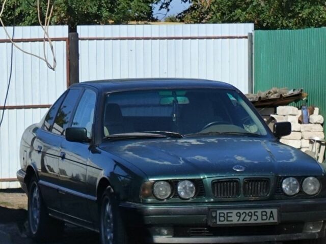 Зеленый БМВ 5 Серия, объемом двигателя 3.5 л и пробегом 500 тыс. км за 3000 $, фото 13 на Automoto.ua