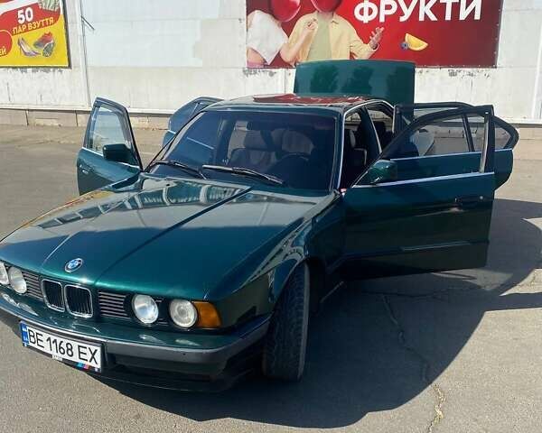 Зеленый БМВ 5 Серия, объемом двигателя 2 л и пробегом 260 тыс. км за 3800 $, фото 7 на Automoto.ua