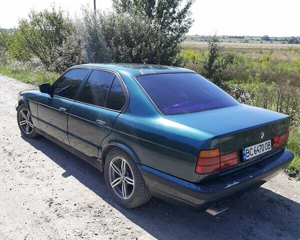 Зеленый БМВ 5 Серия, объемом двигателя 2.5 л и пробегом 489 тыс. км за 2500 $, фото 5 на Automoto.ua