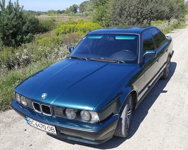 Зеленый БМВ 5 Серия, объемом двигателя 2.5 л и пробегом 489 тыс. км за 2500 $, фото 4 на Automoto.ua