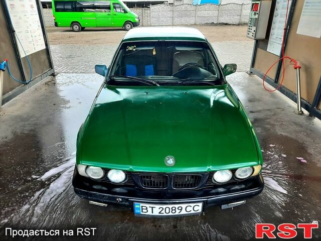 Зеленый БМВ 5 Серия, объемом двигателя 2.5 л и пробегом 545 тыс. км за 1550 $, фото 4 на Automoto.ua