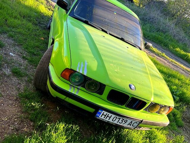 Зеленый БМВ 5 Серия, объемом двигателя 2.5 л и пробегом 530 тыс. км за 2700 $, фото 5 на Automoto.ua