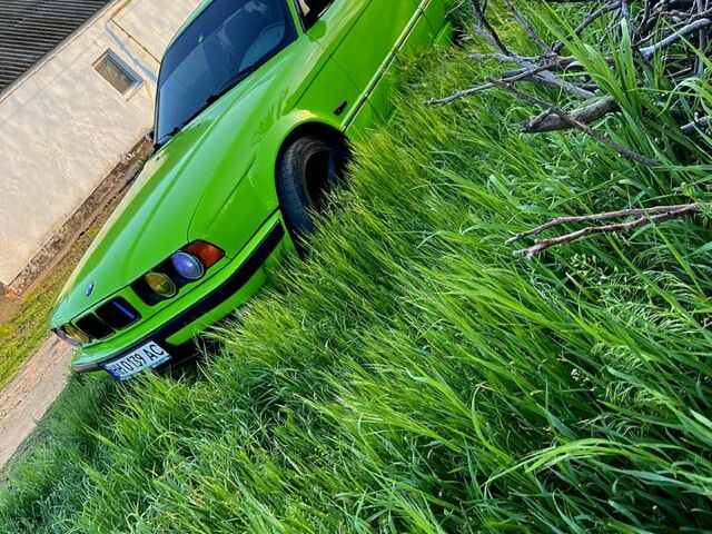 Зеленый БМВ 5 Серия, объемом двигателя 2.5 л и пробегом 530 тыс. км за 2700 $, фото 10 на Automoto.ua