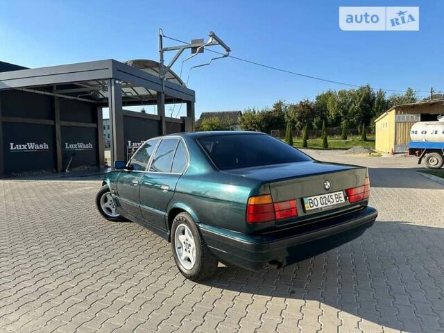 Зеленый БМВ 5 Серия, объемом двигателя 1.99 л и пробегом 200 тыс. км за 2900 $, фото 24 на Automoto.ua