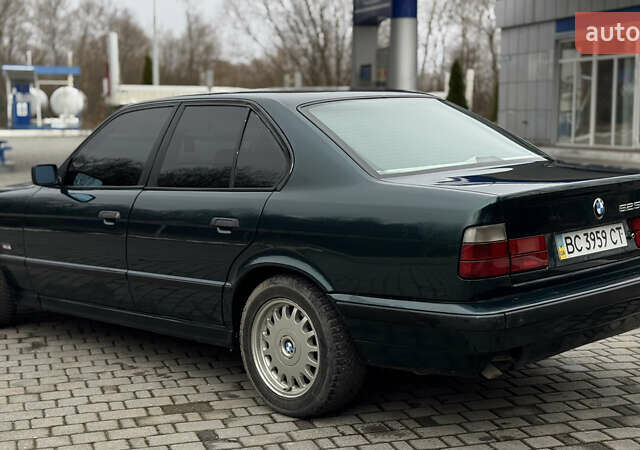 Зеленый БМВ 5 Серия, объемом двигателя 2.5 л и пробегом 467 тыс. км за 3900 $, фото 6 на Automoto.ua