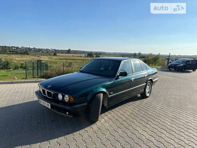 Зеленый БМВ 5 Серия, объемом двигателя 1.99 л и пробегом 200 тыс. км за 2900 $, фото 4 на Automoto.ua