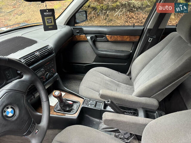 Зеленый БМВ 5 Серия, объемом двигателя 2.5 л и пробегом 467 тыс. км за 3900 $, фото 15 на Automoto.ua
