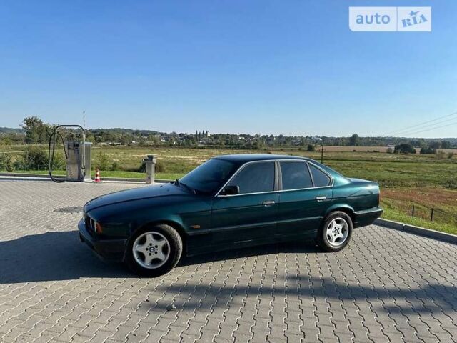 Зеленый БМВ 5 Серия, объемом двигателя 1.99 л и пробегом 200 тыс. км за 2900 $, фото 1 на Automoto.ua