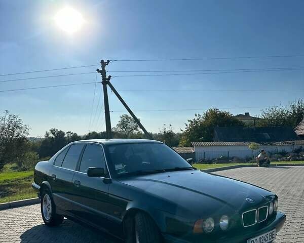 Зеленый БМВ 5 Серия, объемом двигателя 1.99 л и пробегом 200 тыс. км за 2900 $, фото 7 на Automoto.ua