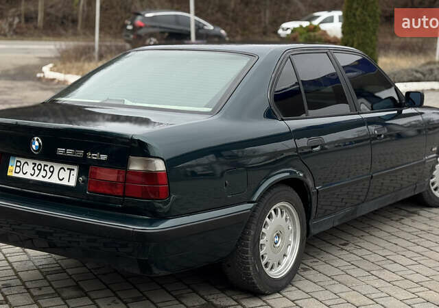 Зеленый БМВ 5 Серия, объемом двигателя 2.5 л и пробегом 467 тыс. км за 3900 $, фото 8 на Automoto.ua