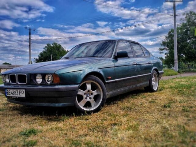 Зеленый БМВ 5 Серия, объемом двигателя 2.5 л и пробегом 500 тыс. км за 3000 $, фото 2 на Automoto.ua