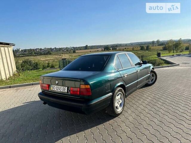 Зеленый БМВ 5 Серия, объемом двигателя 1.99 л и пробегом 200 тыс. км за 2900 $, фото 14 на Automoto.ua