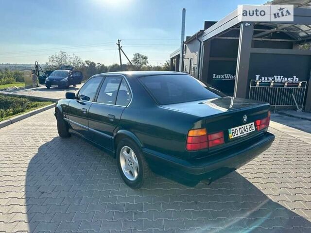 Зеленый БМВ 5 Серия, объемом двигателя 1.99 л и пробегом 200 тыс. км за 2900 $, фото 15 на Automoto.ua