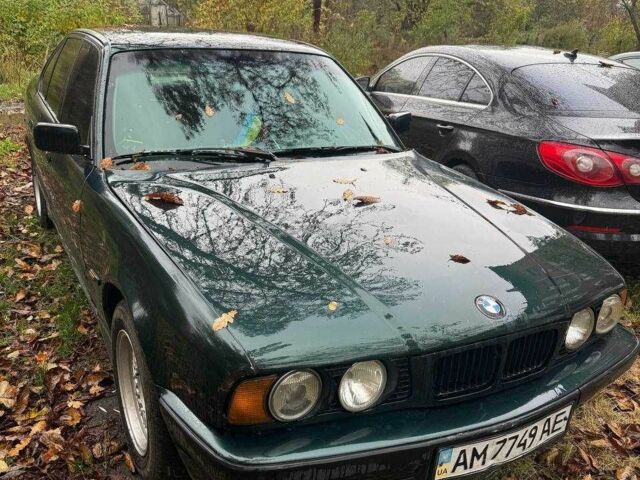 Зеленый БМВ 5 Серия, объемом двигателя 2 л и пробегом 3 тыс. км за 1899 $, фото 1 на Automoto.ua