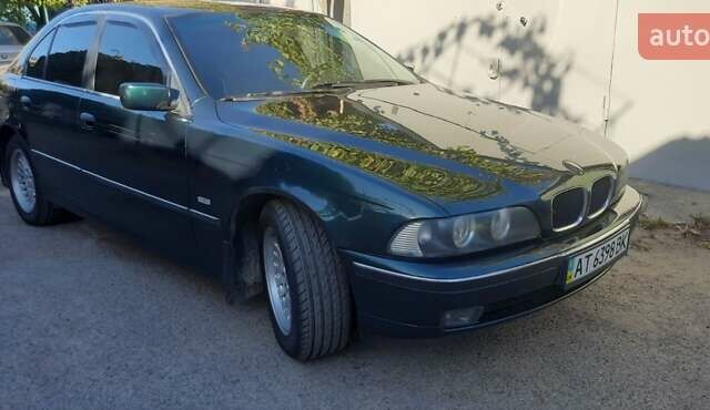 Зеленый БМВ 5 Серия, объемом двигателя 1.99 л и пробегом 355 тыс. км за 4650 $, фото 11 на Automoto.ua