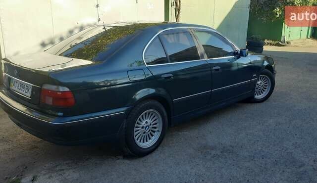 Зеленый БМВ 5 Серия, объемом двигателя 1.99 л и пробегом 355 тыс. км за 4650 $, фото 5 на Automoto.ua