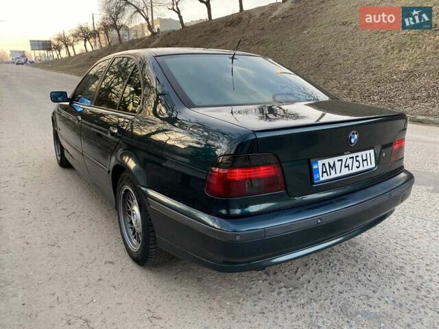 Зеленый БМВ 5 Серия, объемом двигателя 2.8 л и пробегом 351 тыс. км за 4500 $, фото 3 на Automoto.ua