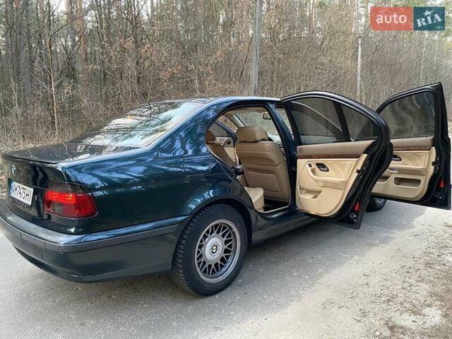 Зеленый БМВ 5 Серия, объемом двигателя 2.8 л и пробегом 351 тыс. км за 4500 $, фото 13 на Automoto.ua