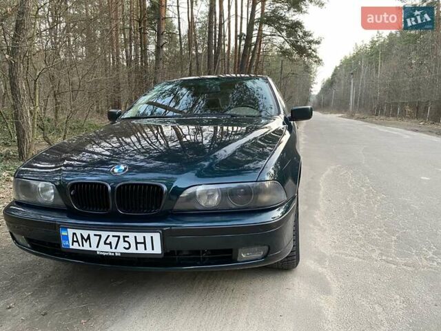 Зеленый БМВ 5 Серия, объемом двигателя 2.8 л и пробегом 351 тыс. км за 4500 $, фото 6 на Automoto.ua