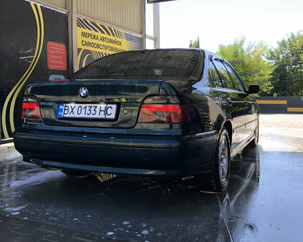 Зеленый БМВ 5 Серия, объемом двигателя 1.99 л и пробегом 391 тыс. км за 3550 $, фото 4 на Automoto.ua