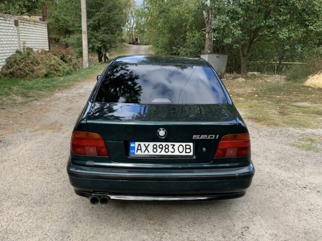 Зеленый БМВ 5 Серия, объемом двигателя 2 л и пробегом 365 тыс. км за 4100 $, фото 4 на Automoto.ua