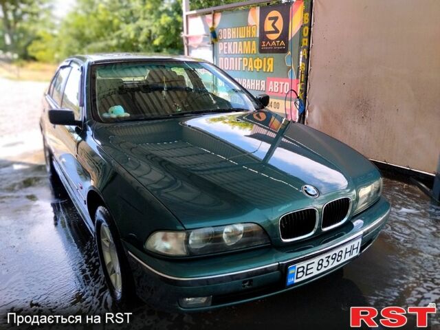 Зеленый БМВ 5 Серия, объемом двигателя 2 л и пробегом 252 тыс. км за 3500 $, фото 5 на Automoto.ua