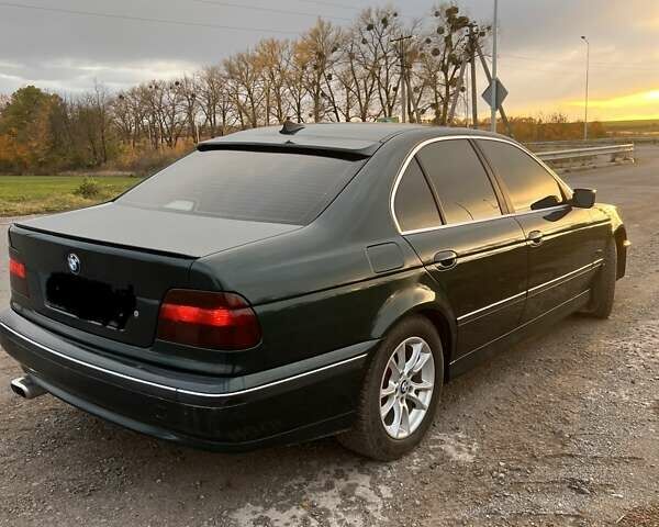 Зеленый БМВ 5 Серия, объемом двигателя 2 л и пробегом 490 тыс. км за 3700 $, фото 2 на Automoto.ua