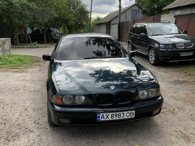 Зеленый БМВ 5 Серия, объемом двигателя 2 л и пробегом 365 тыс. км за 4100 $, фото 1 на Automoto.ua