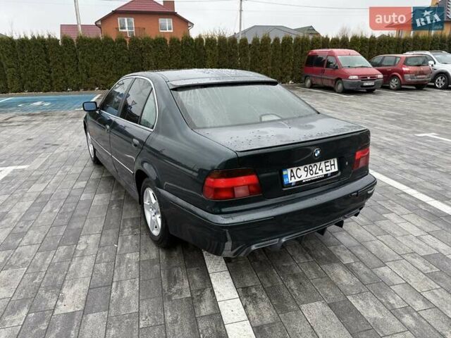 Зеленый БМВ 5 Серия, объемом двигателя 2 л и пробегом 375 тыс. км за 2800 $, фото 4 на Automoto.ua
