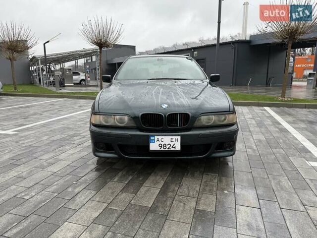 Зеленый БМВ 5 Серия, объемом двигателя 2 л и пробегом 375 тыс. км за 2800 $, фото 9 на Automoto.ua