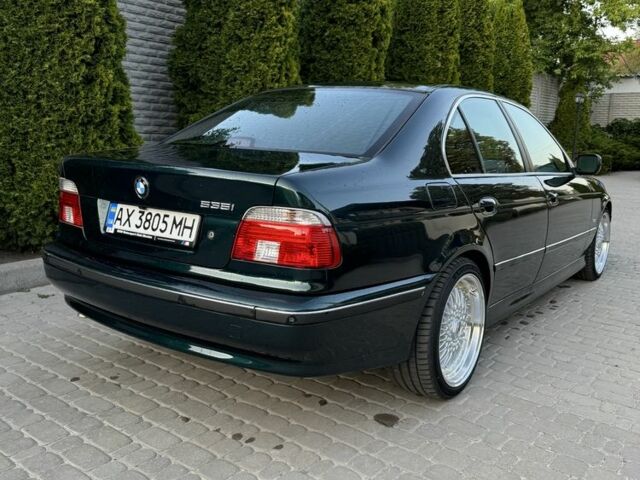 Зеленый БМВ 5 Серия, объемом двигателя 3.4 л и пробегом 355 тыс. км за 9000 $, фото 4 на Automoto.ua