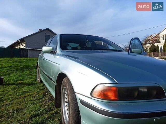 Зеленый БМВ 5 Серия, объемом двигателя 2.5 л и пробегом 315 тыс. км за 5500 $, фото 12 на Automoto.ua